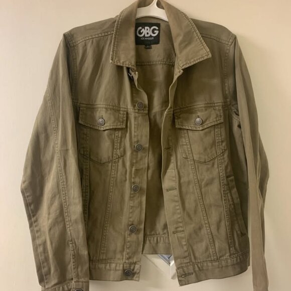 GUESS Denim Jacket in Army Green (Size S) (excellent condition) - Picture 1 of 4